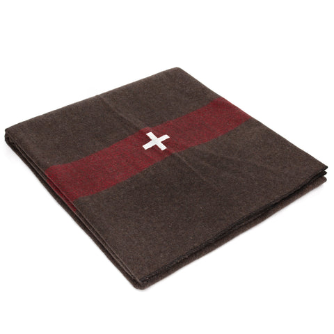 Swiss Reproduction Wool Utility Blanket