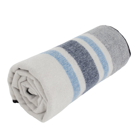 Classic Wool Picnic Blanket Arctic Shawl