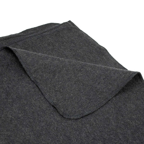 New Charcoal Grey Wool Blanket