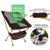 Image of Travel Ultralight Folding Chair Superhard High Load Outdoor Camping Chair Portable Beach Hiking Picnic Seat Fishing Tools Chair