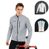 Image of Cycling Reflective Jacket Windbreaker Vest Sleeves Detachable
