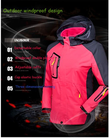Women's 3-in-1 Waterproof Thermal Jacket